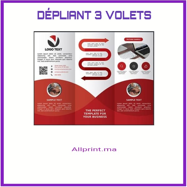 CONCEPTION DÉPLIANT 3 VOLETS