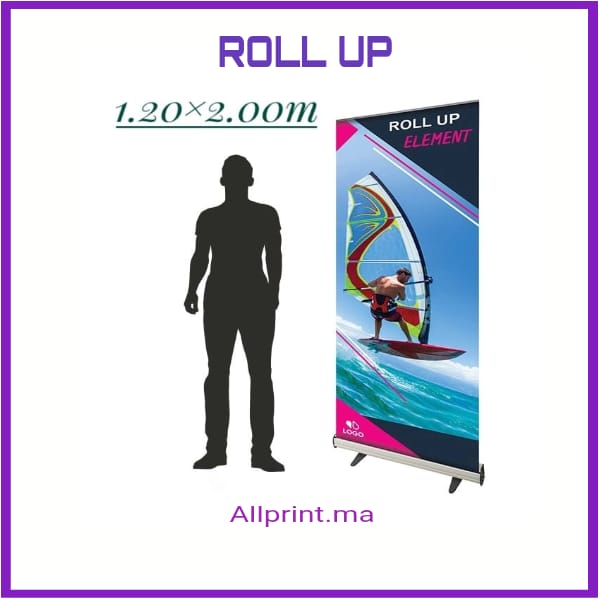 RULL UP 1.20×2.00m