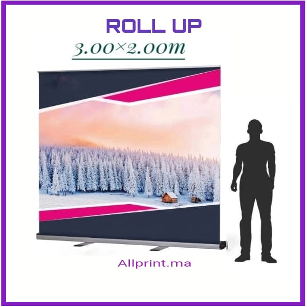 RULL UP 3.00×2.00m