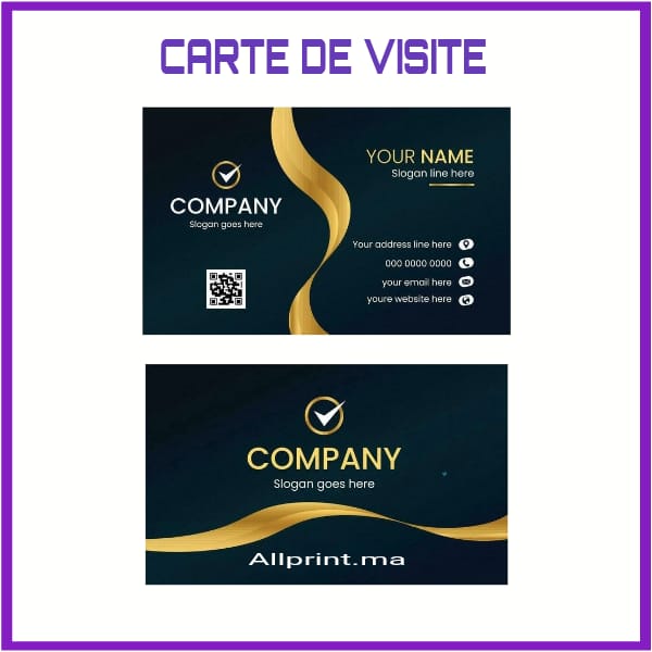 CARTE DE VISITE STANDARD