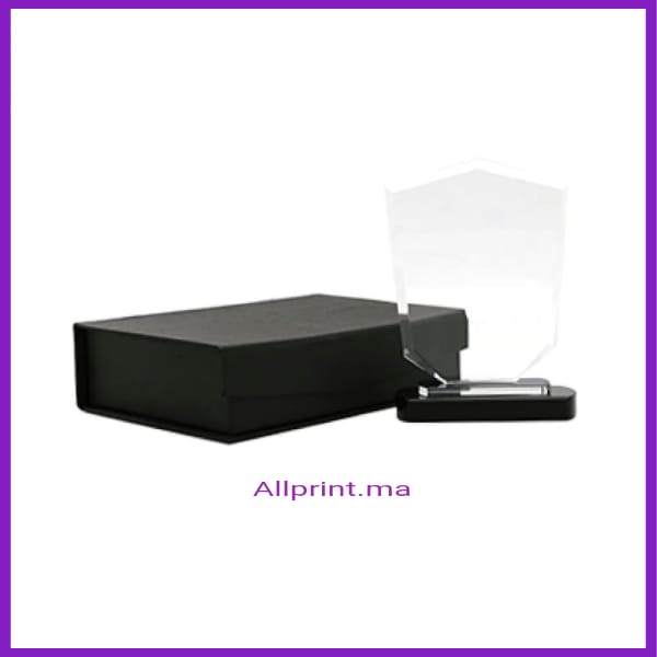 TROPHÉE MINE EN VERRE