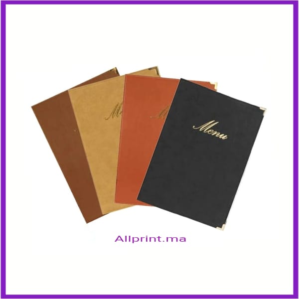 MENU EN CUIR