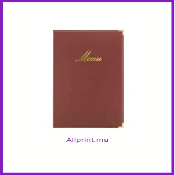 MENU EN CUIR
